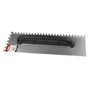 Desempenadeira Aço Dentada 48CM Cabo Plástico - Max Ferramentas