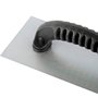 Desempenadeira Aço Lisa Cabo Plástico 255x120mm - Max Ferramentas