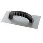 Desempenadeira Aço Lisa Cabo Plástico 255x120mm - Max Ferramentas