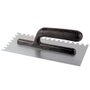 Desempenadeira de Aço Dentada Cabo de Plástico 255x120mm - Max