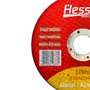 Disco de Corte 115 X 1.0 X 22.23 Aço/ Inox Standard - Hessen