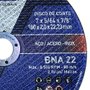 Disco de Corte BNA22 - 177,8 x 2,0 x 22,22 - Norton
