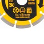 Disco de Corte Diamantado 125mm Segmentado V3 - Vonder