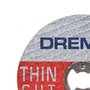 Disco de Corte Fino EZ LOCK 1.1/2" Ref.: 409 com 5 peças - Dremel