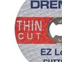 Disco de Corte Fino EZ LOCK 1.1/2" Ref.: 409 com 5 peças - Dremel