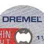 Disco de Corte Fino EZ LOCK 1.1/2" Ref.: 409 com 5 peças - Dremel