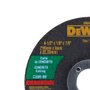 Disco de Corte para Concreto 4.1/2" x 3mm x 7/8" - Dewalt