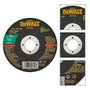 Disco de Corte para Concreto 4.1/2" x 3mm x 7/8" - Dewalt