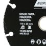 Disco de Corte para Madeira de Tungstenio 110X1X20MM - Norton