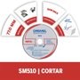 Disco de Corte SAW-MAX METAL 77mm DSM510 com 3 - Dremel