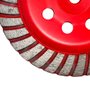 Disco de Desbaste 100mm x M14 - DDD100C-R - Hessen