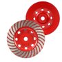Disco de Desbaste 100mm x M14 - DDD100C-R - Hessen