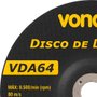 Disco de Desbaste 177,8 x 6,4 x 22,22 VDA64 VDPL - Vonder