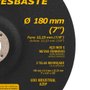 Disco de Desbaste 177,8 x 6,4 x 22,22 VDA64 VDPL - Vonder