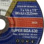 Disco de Desbaste 180 BDA 630 - 180 x 6,4 x 22,23 - Norton
