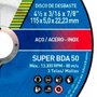 Disco de Desbaste BDA 50 115x1,6x22 - Norton