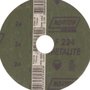 Disco de Fibra Metalite F224 115 x 22mm Grão 24 - Norton