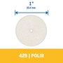 Disco de Polir de Feltro 1" Ref.429 - Dremel