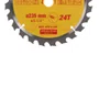 Disco de Serra Circular Metal Duro para Madeira 235 X 25MM 24D - Starrett