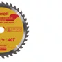 Disco de Serra Circular Metal Duro para Madeira 235 X 25MM 40D - Starrett