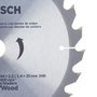 Disco de Serra Eco Wood 7.1/4" 24D - Bosch