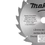 Disco de Serra TCT 235 x 25.4mm com 20 Dentes - Makita