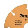 Disco De Serra Tungstênio Para Madeira/mármore - B-40668 - Makita