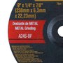 Disco Desbaste Metal 9"x 1/4" x 7/8" - Dewalt