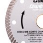 Disco Diamantado Chanfro 45° 115mm - Cortag