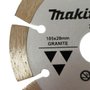 Disco Diamantado Segmentado 105mm para Granito - D-44351 - Makita