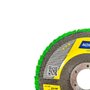 Disco Flap Fibra Standard Fibra R244 115 x 22mm Grão 60 - Norton