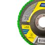 Disco Flap Fibra Standard Fibra R244 115 x 22mm Grão 60 - Norton