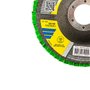Disco Flap Fibra Standard Fibra R244 115 x 22mm Grão 60 - Norton