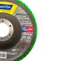 Disco Flap Fibra Standard Fibra R244 115 x 22mm Grão 60 - Norton