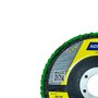 Disco Flap Standard Fibra R244 115 x 22,23mm Grão 80 - Norton
