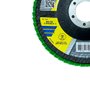 Disco Flap Standard Fibra R244 115 x 22,23mm Grão 80 - Norton