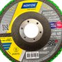Disco Flap Standard Fibra R244 115 x 22mm Grão 40 - Norton