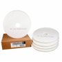 Disco Lustrador/Polidor Super Pol 350mm Branco - 3M