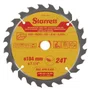Disco para Serra Circular Metal Duro para Madeira 184x20mm com 24 Dentes - Starrett