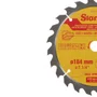 Disco para Serra Circular Metal Duro para Madeira 184x20mm com 24 Dentes - Starrett