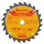 Disco para Serra Circular Metal Duro para Madeira 184x20mm com 24 Dentes - Starrett