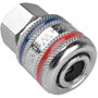 Engate Rápido 1/4" Fêmea - ER767-1-4F - Schweers