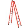 Escada Americana Dupla 10 Degraus 3m - W Bertolo