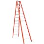 Escada Americana Dupla Fibra de Vidro 12D 3,60m - Esca-Fort