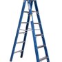 Escada Americana Dupla Premium 6 Degraus 1,80m - W Bertolo