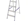Escada Doméstica de Alumínio com 5 Degraus - Real Escadas