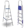 Escada Doméstica de Alumínio com 5 Degraus - Real Escadas