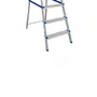 Escada Doméstica em Alumínio com 6 Degraus - Real Escadas