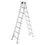 Escada Esticável Dupla 9 Degraus 3,00x4,80 - Mor Escada Esticável Dupla 9 Degraus 3,00x4,80 - Mor