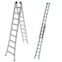 Escada Esticável Dupla 9 Degraus 3,00x4,80 - Mor Escada Esticável Dupla 9 Degraus 3,00x4,80 - Mor